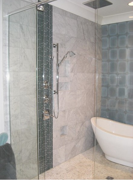 Exact Tile Inc - Tiled Shower - exacttile.com