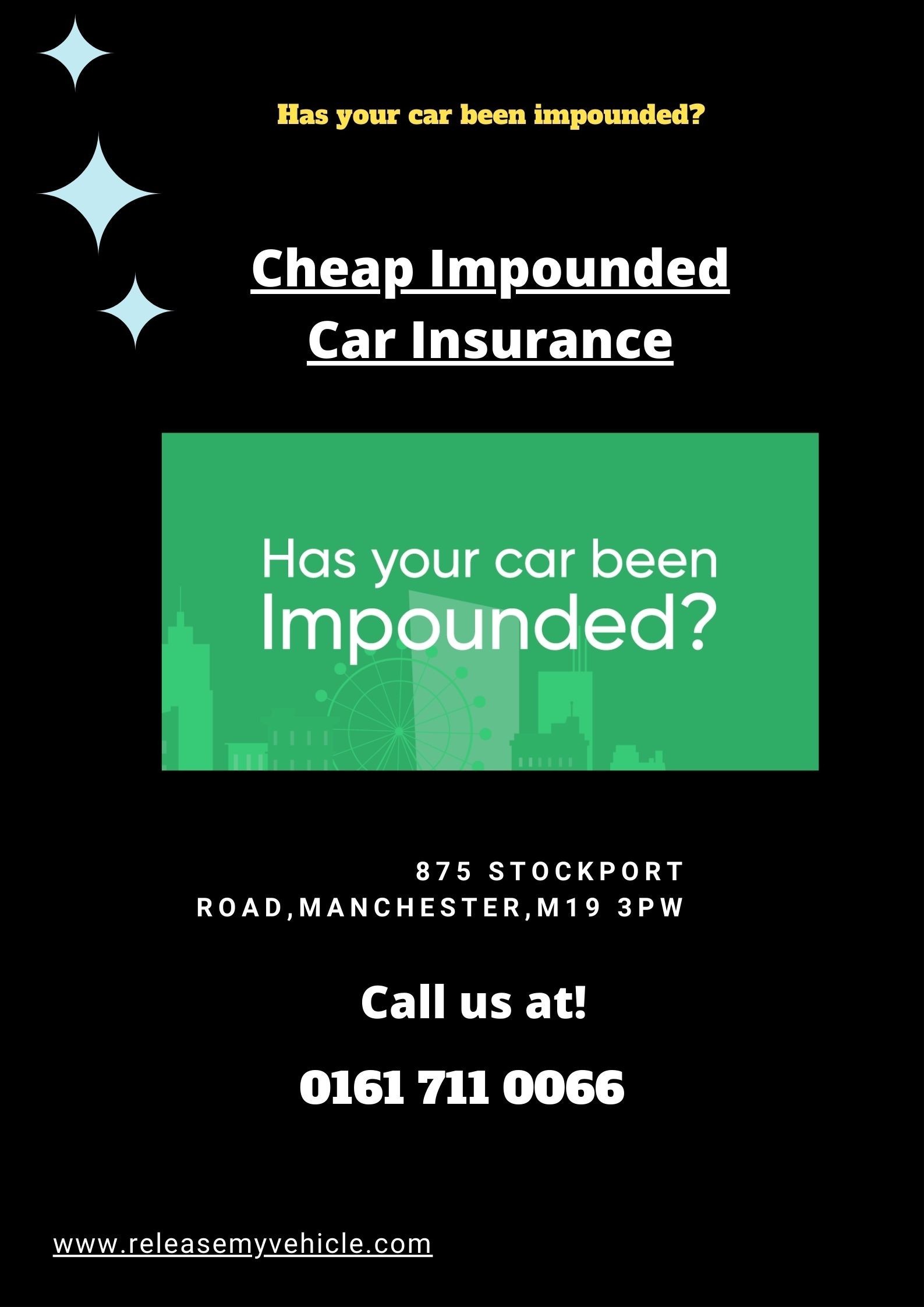 Cheap impounded car insurance