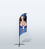 Event Flag Banners with Graphics Print                