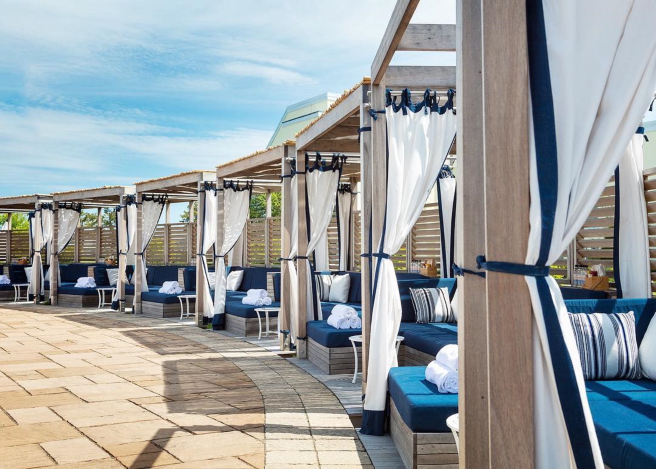 Pool cabanas