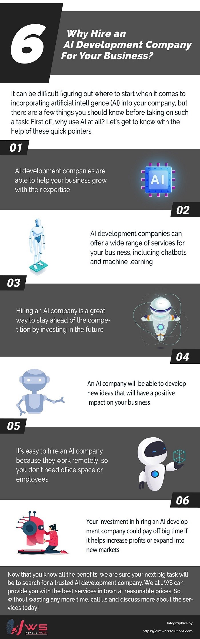 WHY HIRE AN AI DEVELOPMENT COMPANY FOR YOUR BUSINESS?