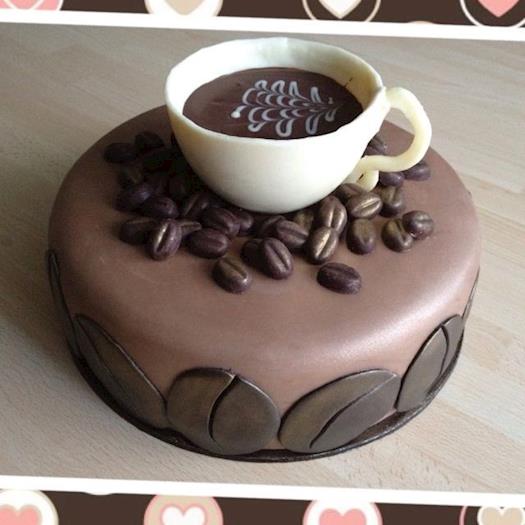 Order this coffee flavour  cake online in Sarita vihar Delhi