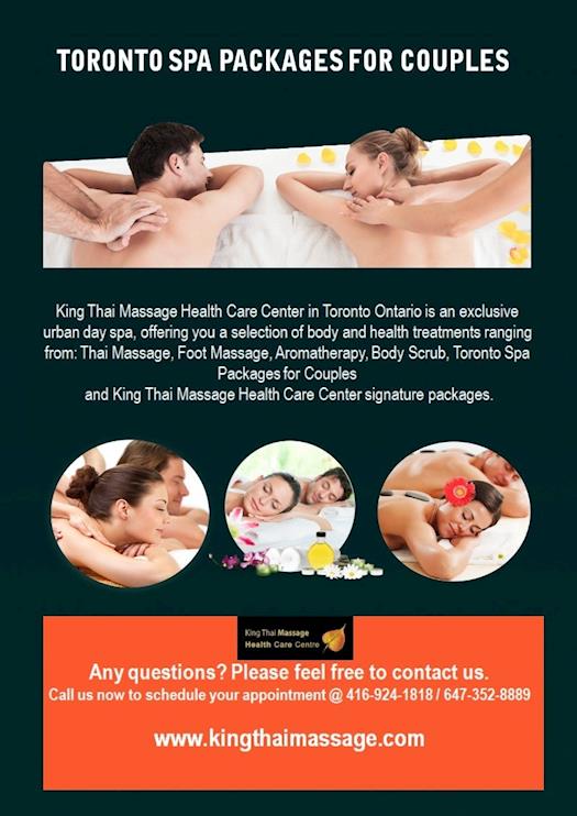 Toronto Spa Packages for Couples | Book Online