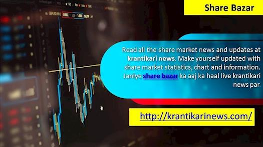 Aaj ka share bazar ka haal, share market news today
