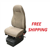 National HP Series OEM Volvo Seat – Brown Cloth with Volvo Mounting