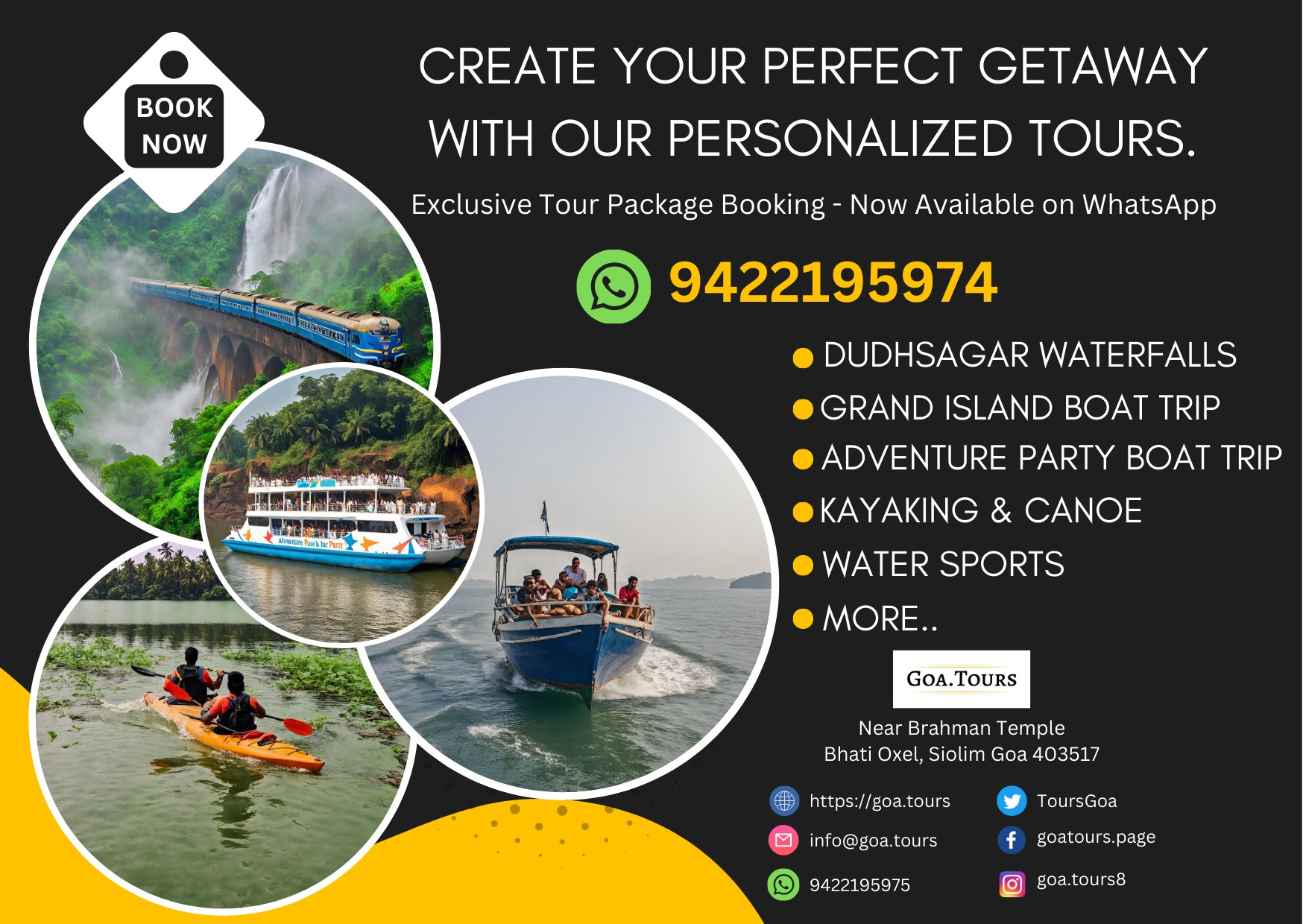 Adventure Activities With Goa Tours