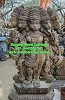 Panchamukhi Anjaneya wooden statue