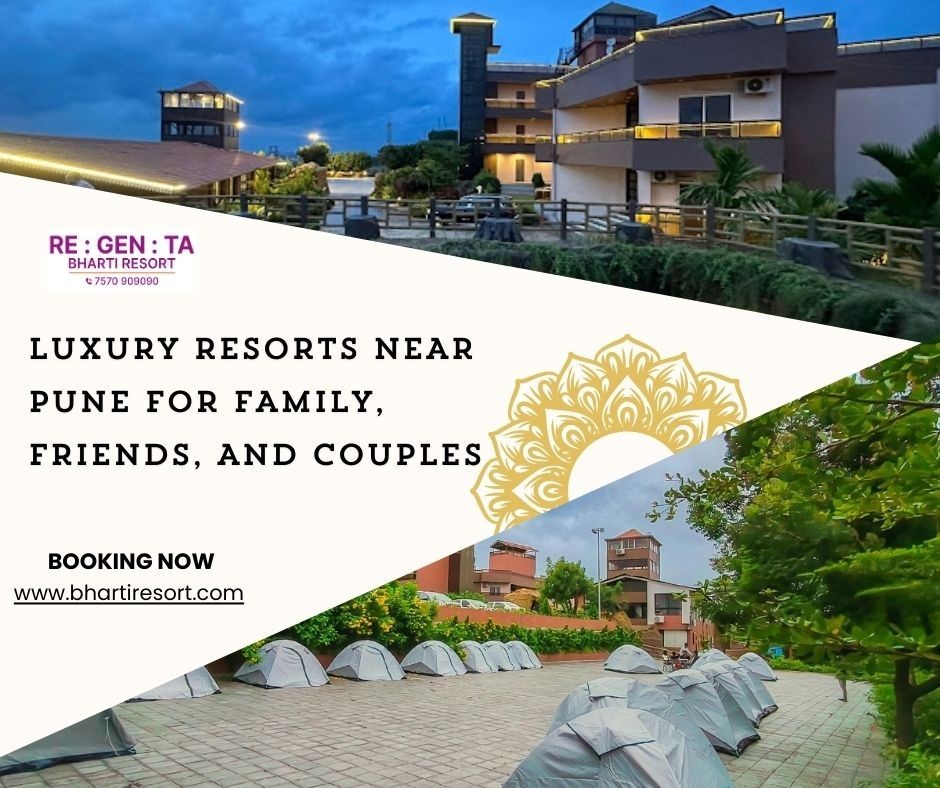 Bharti Resort Adventure & Amusement Park - Luxury Resorts near Pune for family, friends, and couples