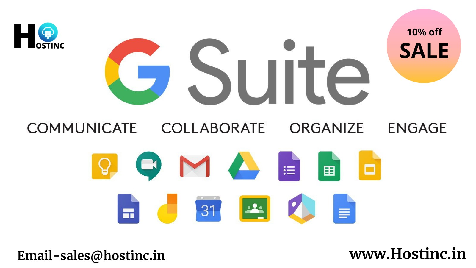 Get The Best and Low Cost G-Suite Services