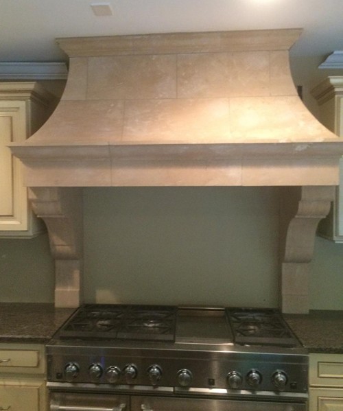 Natural Stone Range Hood