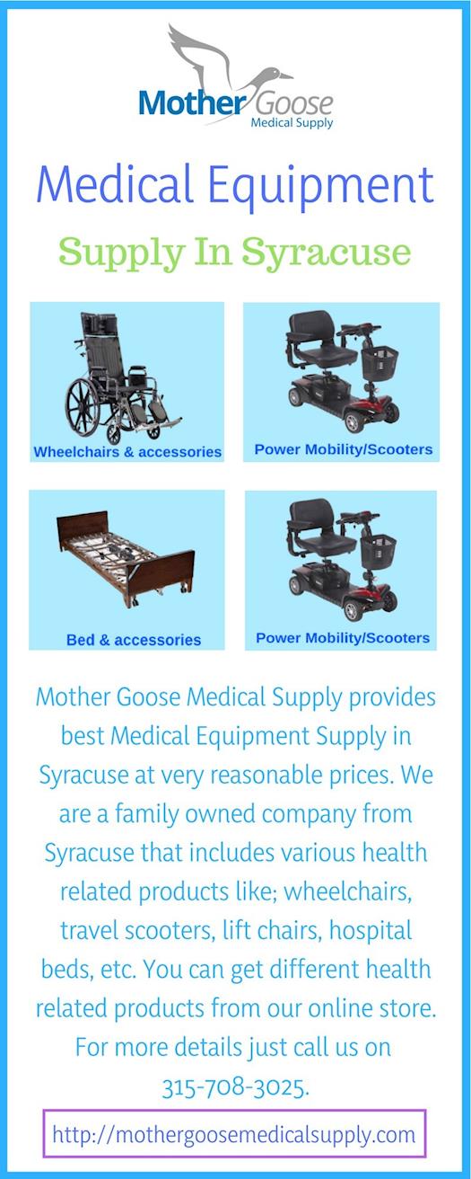 Medical equipment supply in Syracuse