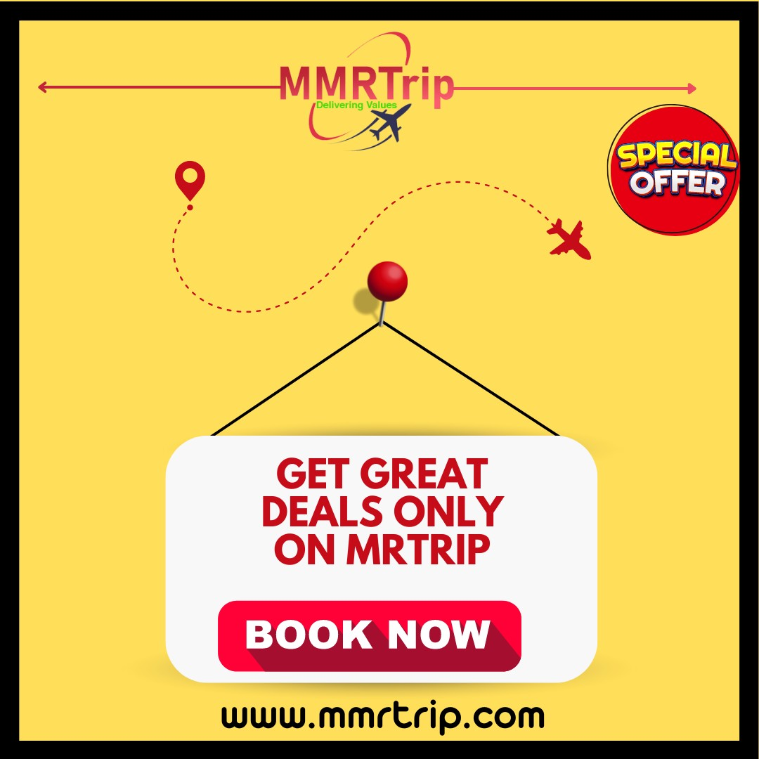 Book Your Flight With Hotel at Cheapest Price |The MMRTrip.