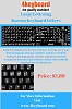 Large Lettering Korean Keyboard Stickers