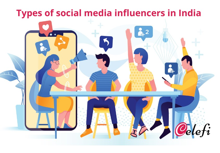 Types of social media influencers in India