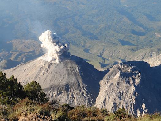 Volcano Santiaguito, Quetzaltenango