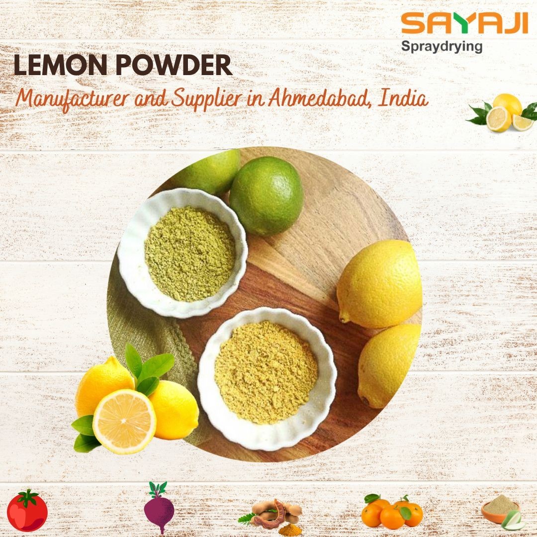 Lemon Powder Manufacturer & Supplier in Ahmedabad, India