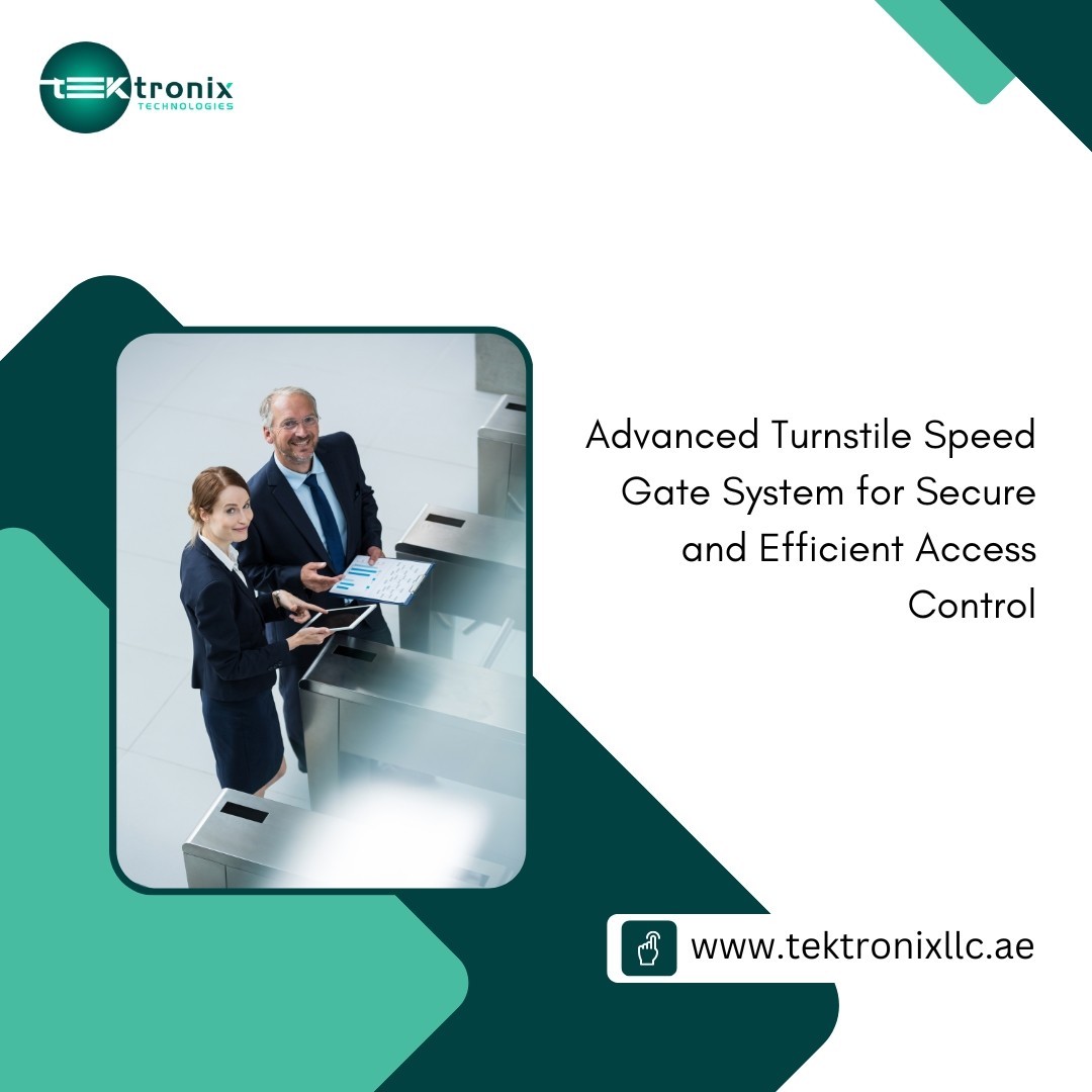 Biometric Identification Turnstile Speed Gates for Office Buildings in UAE 