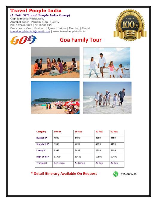 Goa Family Tour