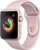 Apple Watch Series 3 - 42mm GPS - Gold Aluminium Case with Pink Sand Sport Band