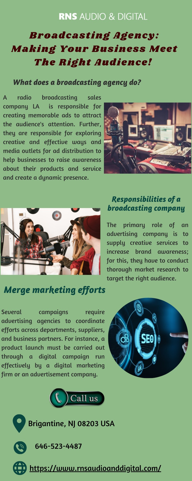 Broadcasting Agency: Making Your Business Meet The Right Audience! 