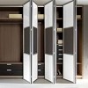 Modern Bi-Fold Doors for Closet System
