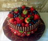 Order online fresh Strawberry cake flavour cake shops in Dadar east Mumbai
