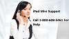 iPad Mini Support Phone Number 1-800-608-5461 For Help