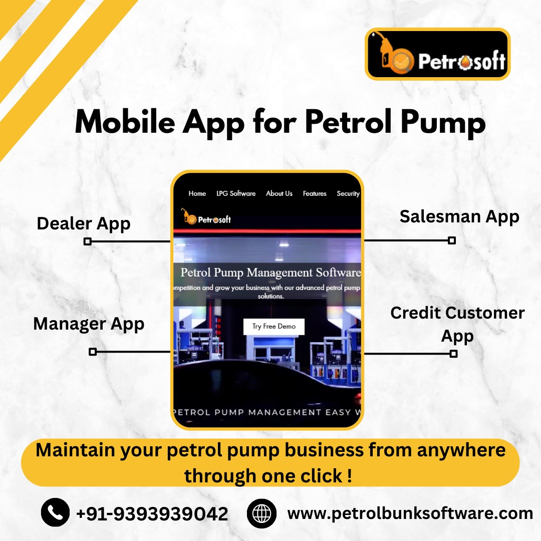 Mobile App for Petrol Pump Business