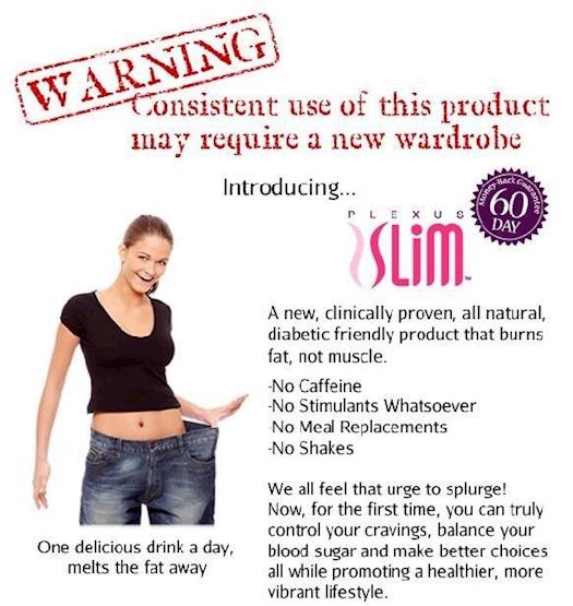 Plexus Slim Warning