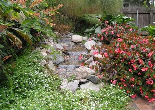 Pondless waterfall