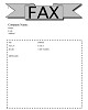 Free Blank fax cover sheet