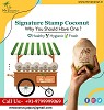 Stamp coconut – the personalized coconut for the wedding!