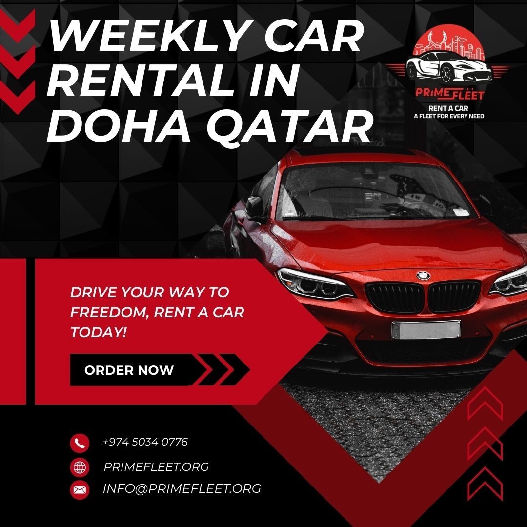 Weekly car rental in Doha Qatar