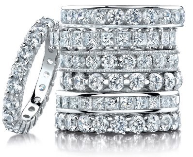 Pave Wedding Bands