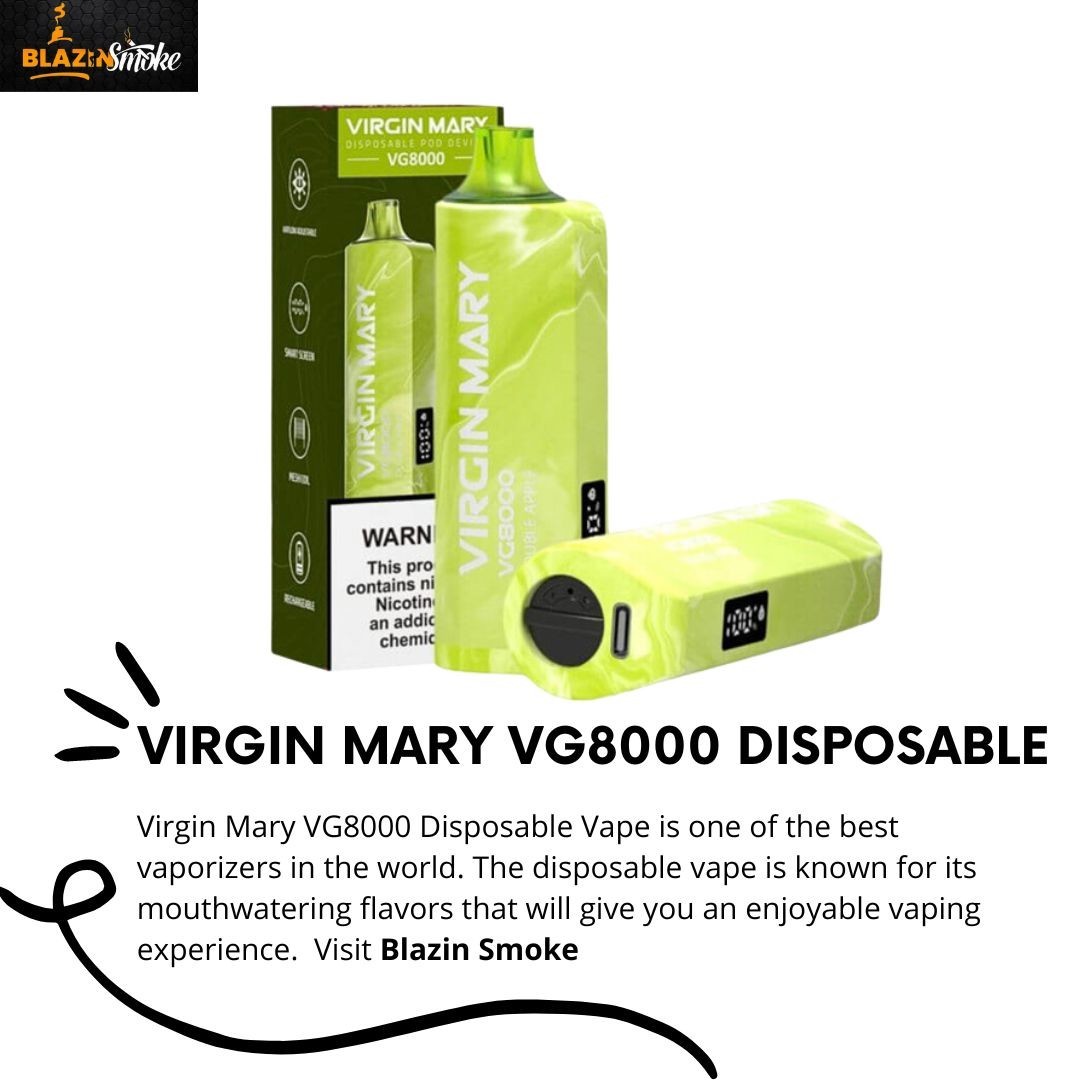 Virgin Mary VG8000 Disposable