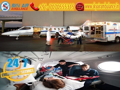 Get Sky Air Ambulance Service in Patna with Experienced Medial Team