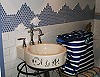 Poolhouse Bathroom Walls