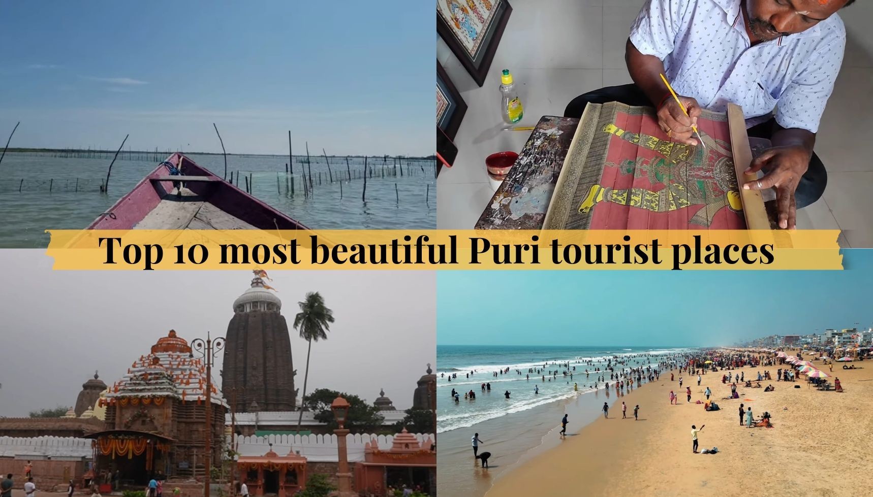 Discover the Top 10 Most Beautiful Puri Tourist Places