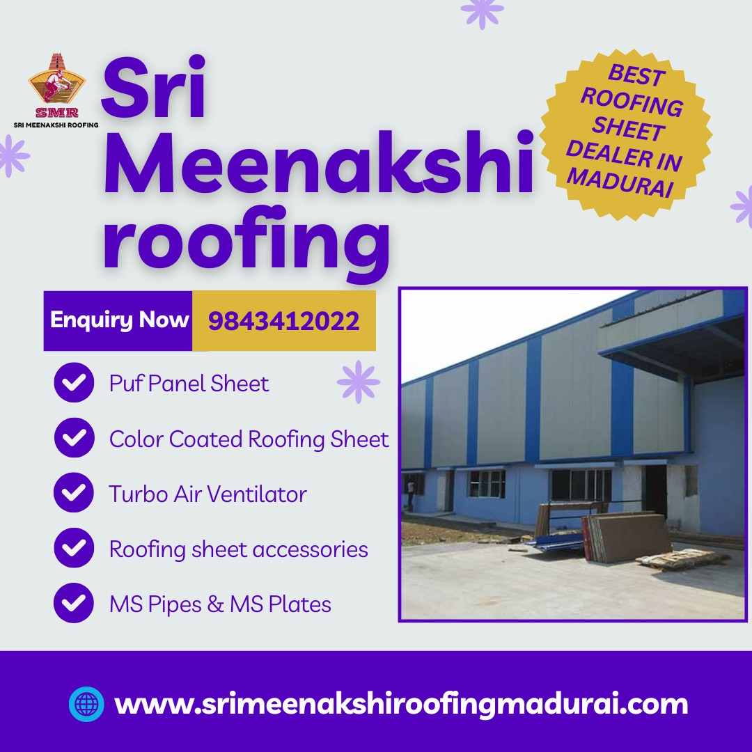Roofing sheets in madurai