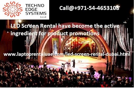 LED Screen Rental Dubai -  Techno Edge Systems