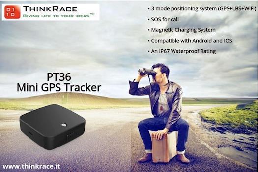 Mini Personal GPS Tracker PT36: Multiple cutting-edge qualities in a small package.
