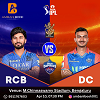 IPL 2025: Royal Challengers Bengaluru vs Delhi Capitals – Catch the Action with ambanibook Lightni