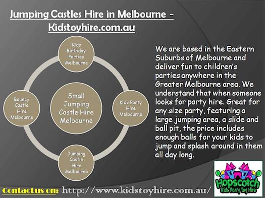 Jumping Castles Hire Melbourne - Kidstoyhire.com.au