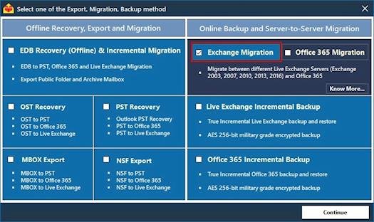 Exchange Server 2010 to 2016 Migration