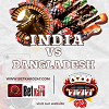 Match between India and Bangladesh live with Betkaro247 Online Betting ID Provider one of the best i