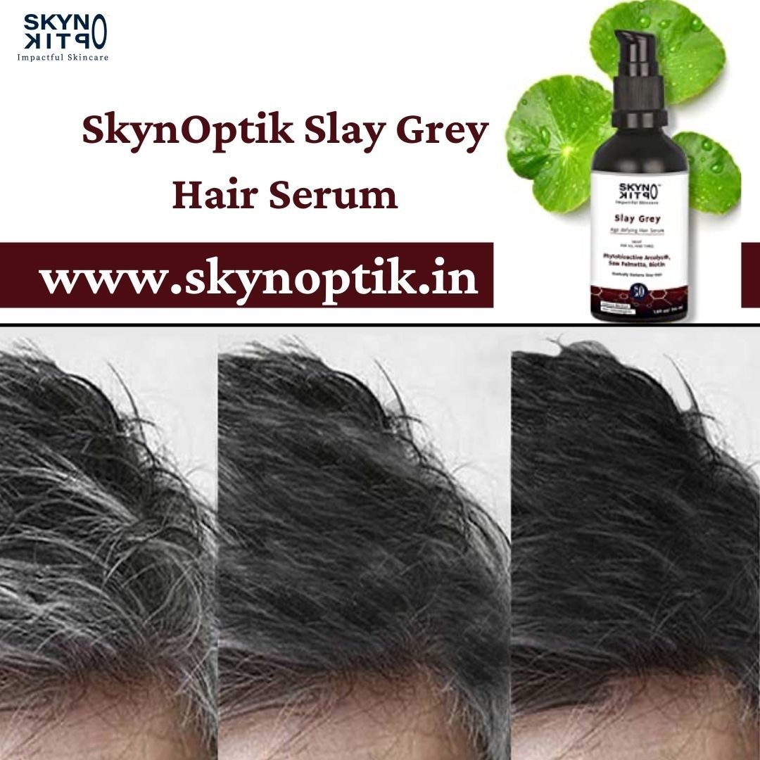 SkynOptik Gray Hair Defying Serum - Best Hair Serum
