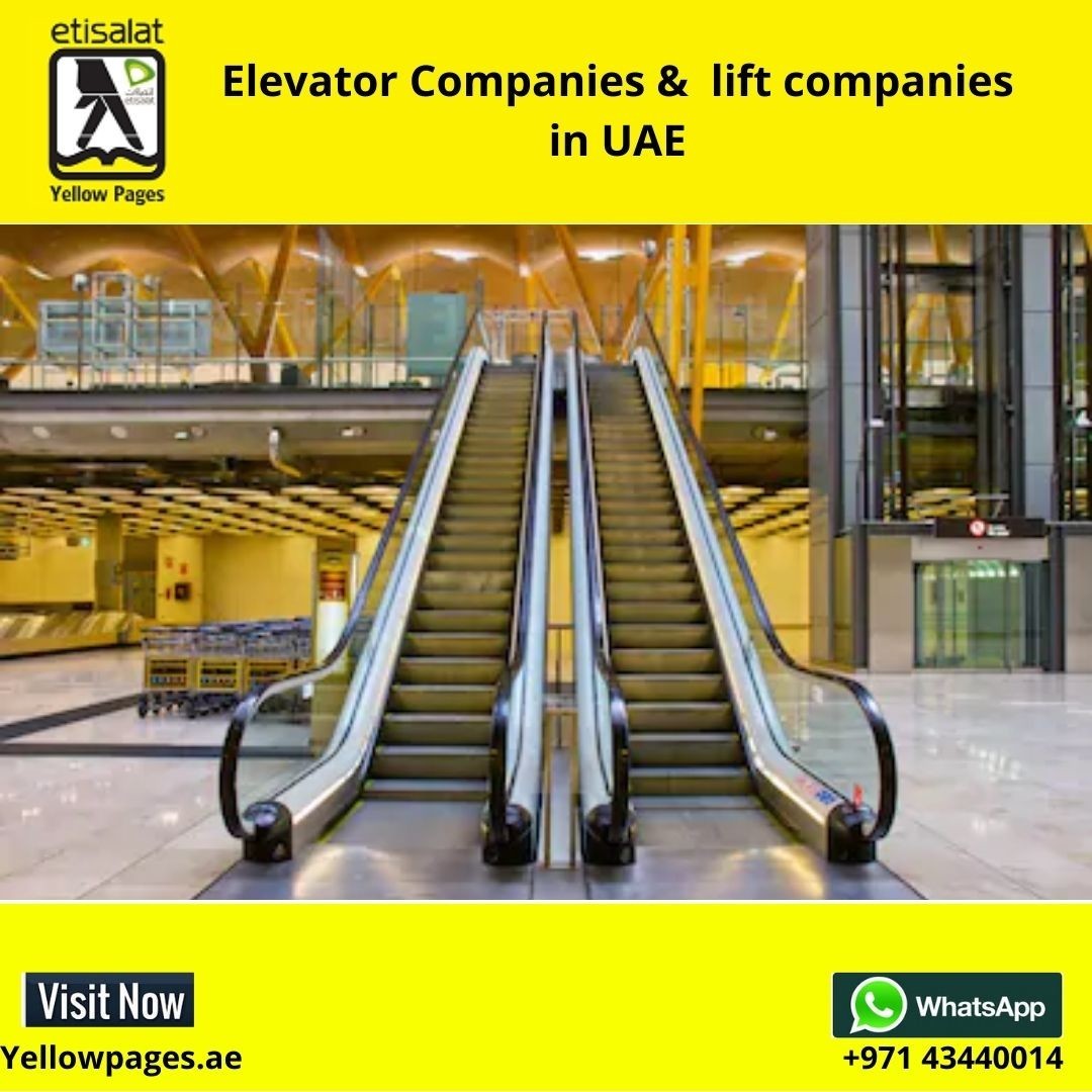 Elevator Companies & lift companies in UAE