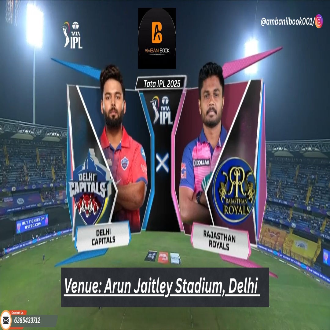 Ambani Book: Your Fastest Access to DC vs RR IPL 2025 Action