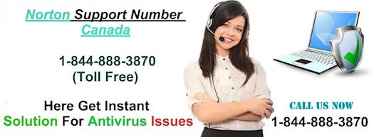 Norton Phone Number Canada 1-844-888-3870