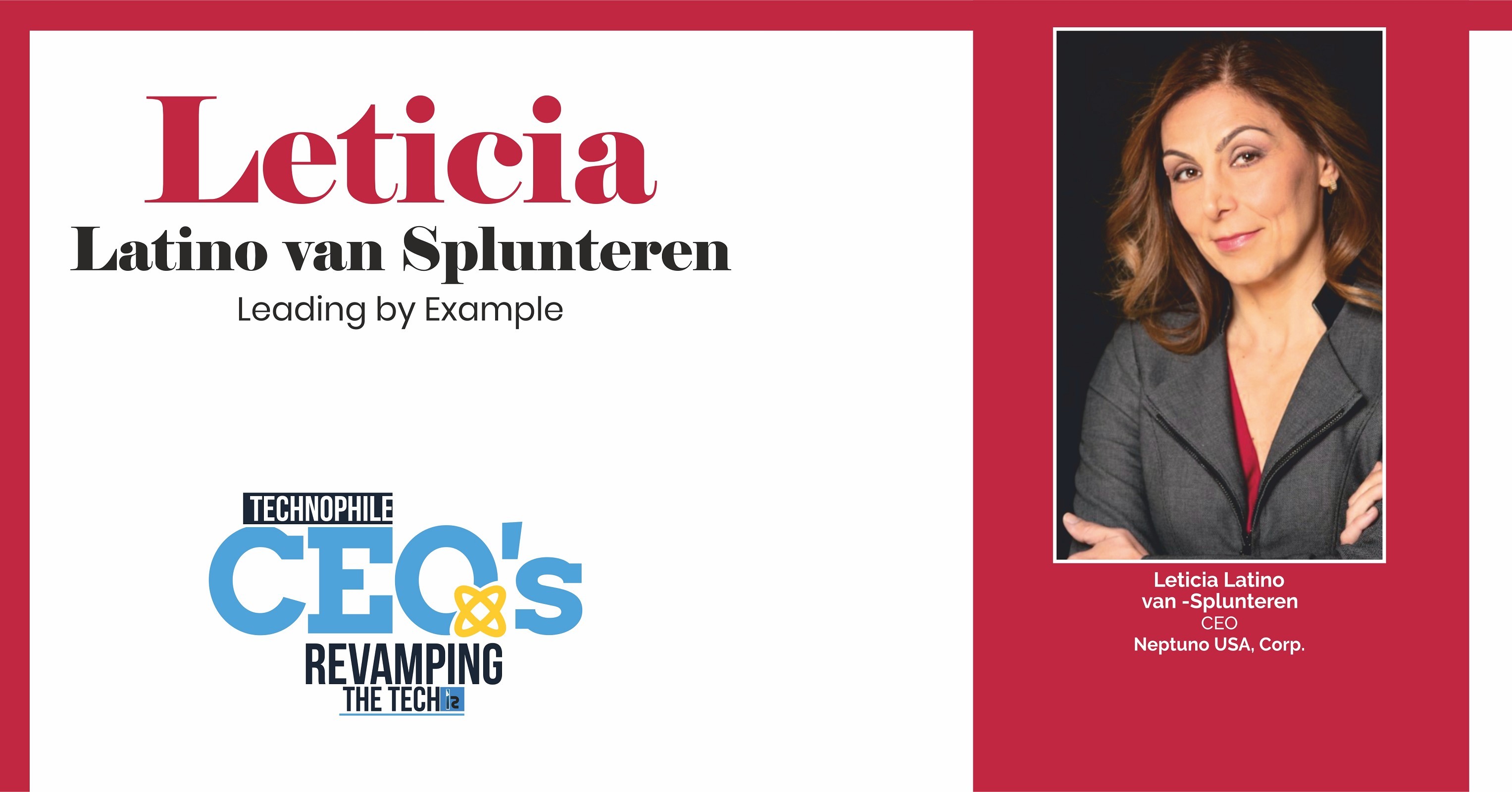 Leticia Latino van Splunteren: Leading by Example
